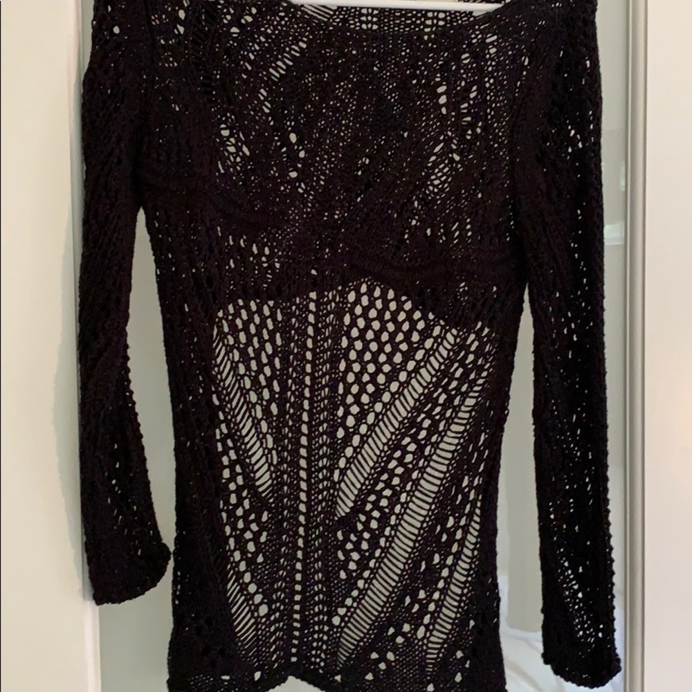 Zara knitwear black sweater